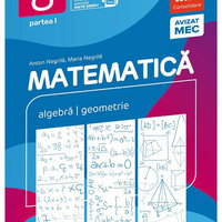 Matematică. Algebră, geometrie. Clasa a VIII-a. Consolidare. Partea I - Paperback brosat - Anton Negrilă, Maria Negrilă - Paralela 45 educațional, 