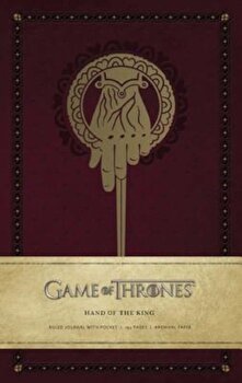 Game of Thrones: Hand of the King Hardcover Ruled Journal, 