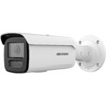 Camera supraveghere Hikvision DS-2CD2T26G2-4I28C, IP, AcuSense, 2MP lentila 2.8mm IR 80m, card, PoE (Alb), Hikvision