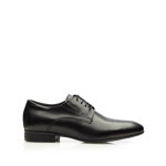 Pantofi eleganţi bărbaţi din piele naturală, Leofex - 522 x Negru Box, Leofex