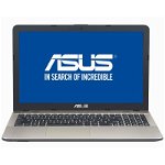 Laptop ASUS X541NA-GO170 cu procesor Intel® Dual-Core Celeron® N3350 pana la 2.40 GHz, 15.6", 4GB, 128GB SSD, Endless OS, Chocolate Black