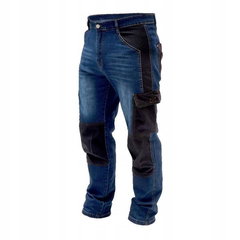 Pantaloni de lucru tip blugi, slim fit, model Denim, marimea XXL/58, Dedra, Dedra Pantaloni de lucru tip blugi, slim fit, model Denim, marimea XXL/58, Dedra, Dedra