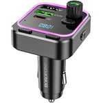 Modulator FM Bluetooth Borofone BC53 Highway, 2 x USB-A - 1 x USB-C, Borofone