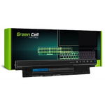 Baterie laptop, Green Cell, pentru Dell Inspiron 14 3421, 4400mAh, 10.8 - 11.1 V, Negru