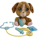 Jucarie de plus, care plange cu lacrimi Giochi Emotion Pets - Caine, cu accesorii veterinare