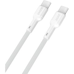 Cablu de date Dudao L9C Max USB-C/USB-C, 240W, alb, 2m