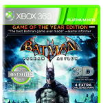 Batman Arkham Asylum Game Of The Year Edition Platinum Hits XBOX 360
