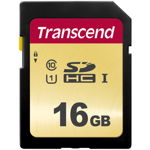 SDC500S SDHC, 16GB, Clasa 10, Transcend