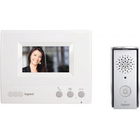 Kit videointerfon entrylevel, LCD 4,3 inch, infrarosu Legrand 369560, LEGRAND