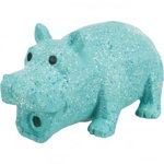 Trixie, jucărie hipopotam câini, cu sunet, latex, 15cm, multicolor, TRIXIE
