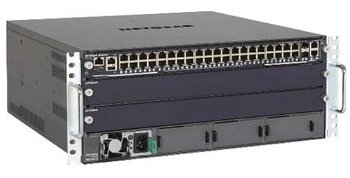 Switch Netgear M6100-44G3-POE+ cu management cu PoE 40x1000Mbps-RJ45 (PoE) + 2x10GbE-RJ45 + 2xSFP+
