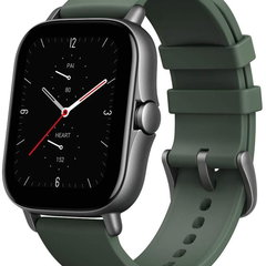 Ceas activity tracker Huami Amazfit GTS 2e, Bluetooth 5.0, Waterproof 5 ATM, senzor SpO2 (Verde), Huami