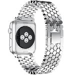 Curea pentru Apple Watch Silver Jewelry iUni 44mm Otel Inoxidabil