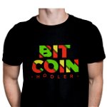 Tricou pentru barbati, Priti Global, personalizat pentru mineri, Bitcoin holder, PRITI GLOBAL