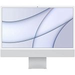 Sistem PC All in One APPLE iMac (2021) mgpd3ze/a, Apple M1, 24" Retina 4.5K, 8GB, SSD 512GB, 8-core GPU, macOS Big Sur, Silver, Tastatura layout INT