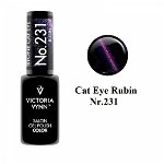 Oja Semipermanenta Gel Polish Cat Eye Rubin, Victoria Vynn