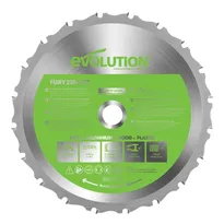Disc pentru fierastrau circular, taiere multifunctionala Evolution FURYBLADE210MULTI-9967, Ø210 x 25.4 mm, 20 dinti