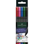 Set de 5 Linere 0.4 mm Basic Grip Faber-Castell 151604, 