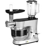 Robot de bucatarie LAFE MPL-001K, 1000W, miscare planetara, accesoriu masina de tocat si blender, LAFE