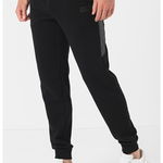 Pantaloni sport conici cu snur de ajustare, Karl Lagerfeld