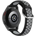 Curea Tech-Protect Softband pentru Samsung Galaxy Watch 4/5/5 Pro/6 Negru/Gri