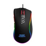 Mouse Gaming cu LED Mars Gaming MM218 10000 dpi Negru, Mars Gaming