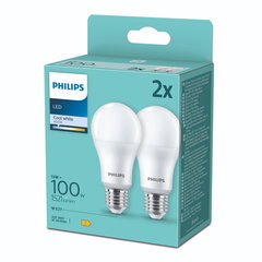 Set 2 becuri LED PHILIPS 8720169191730, E27, 13W, 1521lm, lumina neutra