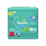 Servetele umede PAMPERS Fresh Clean, 4 pachete, 208 buc