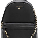 Michael Kors Leather Backpack BLACK