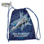 Sac sport, sky fighters, 46x35.5 cm, s-cool, multicolor, Kidea