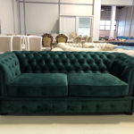 CANAPEA 3 LOCURI EXTENSIBILA MANCHESTER A-B-C VERDE, liderfurniture.ro