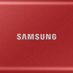 SSD Samsung Portable T7 Red 2TB USB 3.2 tip C, Samsung