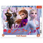 PUZZLE 25 PLANSA AVENTURILE DIN FROZEN, TREFL EDU