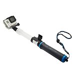Selfie-stick monopied flotabil cu suport telecomanda 37-62cm pt GoPro, SJCAM GP261, Generic
