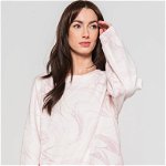 GAP, Bluza sport cu model tie-dye, Roz pal, XL