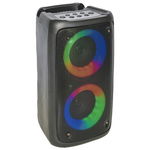 Boxa Portabila 2x3"/8cm 100w Bt/fm/usb/msd, Party