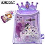 Rucsac cu accesorii Sofia, 8 piese, Disney Sofia Intai, 