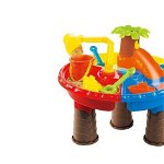 Masuta de joaca pentru apa si nisip rotunda - Palmier, Akira Kinder Sport
