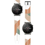 Nou! Curea silicon Moro V4 compatibila cu Huawei Watch GT 2 Pro (Multicolor)