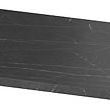 Blat pentru mobilier baie Cersanit Larga 80 cm, negru marmura, Cersanit
