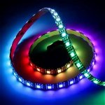 1m RGB LED benzi cu telecomanda (LAMP-LEDFP1001), Lamptron