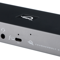 OWC Dock Thunderbolt 4 Dock - 11-Port f. Mac/Windows. Add 3 TB + 4 USB/Ethernet/audio + card reader OWC Dock Thunderbolt 4 Dock - 11-Port f. Mac/Windows. Add 3 TB + 4 USB/Ethernet/audio + card reader