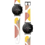Curea silicon Moro V8 compatibila cu Huawei Watch GT 2 Pro (Multicolor)