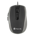 mouse optic usb 800/1600dpi argintiu, ngs, NGS