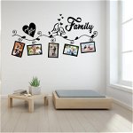 Sticker perete Family Love (5 rame foto), Sticky Art