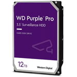 Hard Disk Western Digital, 12 TB (Tera Bytes), Purple, special pentru supraveghere, 3.5", SATA WD121PURP, Western Digital