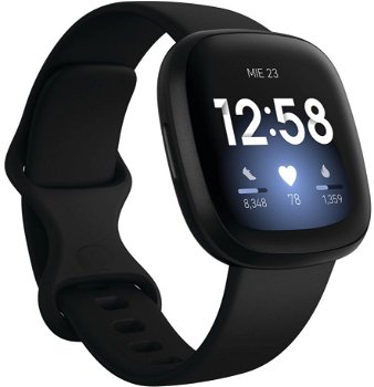 Smartwatch Fitbit Versa 3, Black