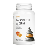 Coenzima Q10 cu catina, 60 comprimate, Alevia, ALEVIA