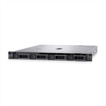 Server DELL PowerEdge R350, Rack 1U, Intel Xeon E-2314 4 C / 4 T, 2.8 GHz - 4.5 GHz, 8 MB cache, 65 W, 16 GB DDR4 ECC, 480 GB SSD, 4 x LFF, 2 x 600 W, Fara sistem de operare