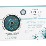 Set odorizant masina Berger Summer Teal Blue + rezerva ceramica Aroma Travel